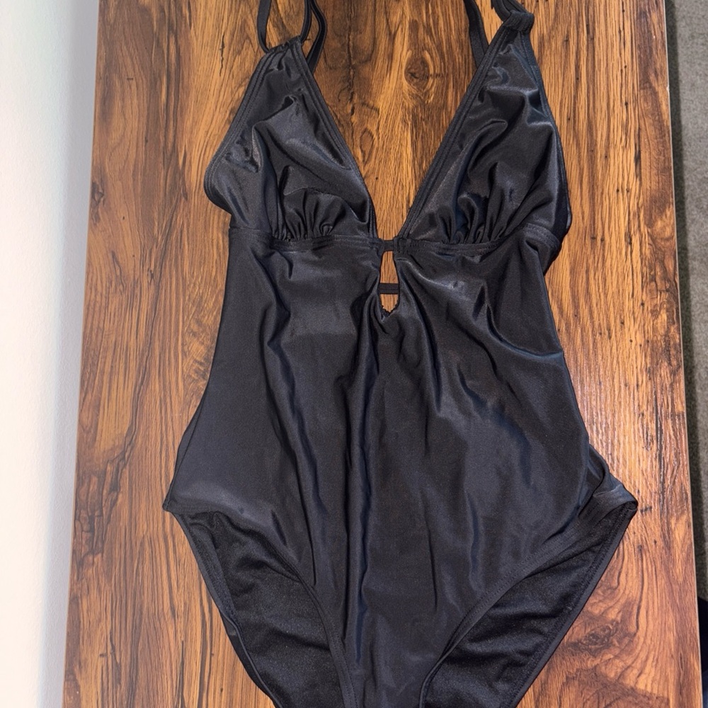 Black One Piece Swimsuit